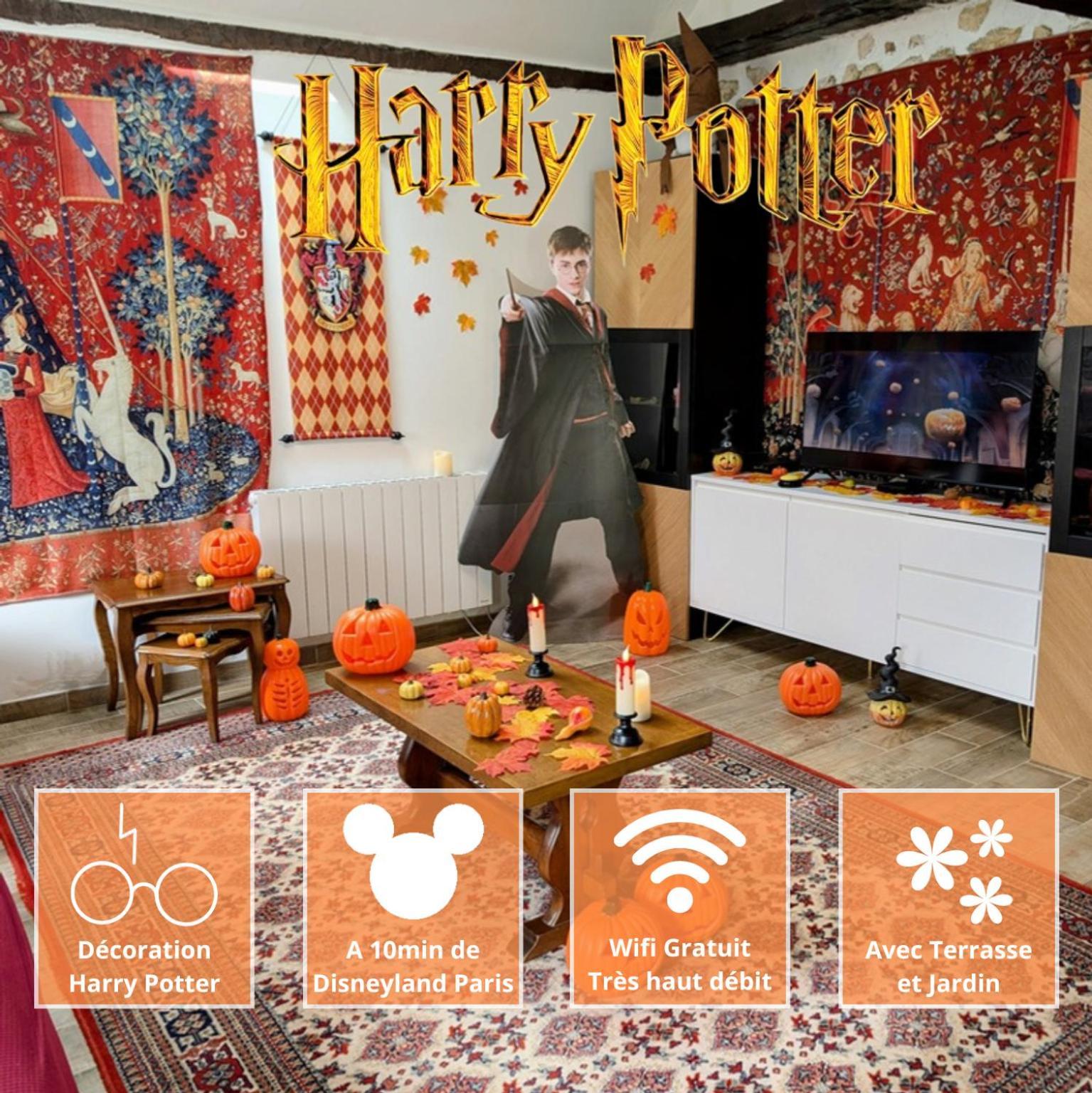 La Demeure Des Maraudeurs -10Min Disney-Jardin & Bbq Villiers-sur-Morin Exterior photo
